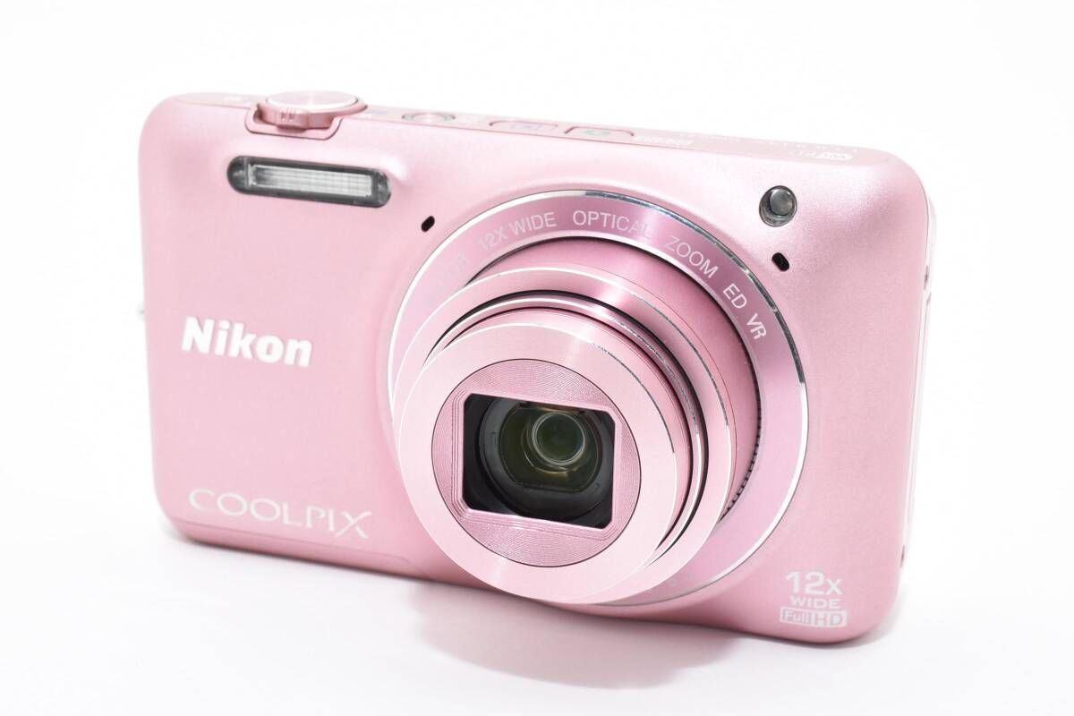 ニコン Nikon COOLPIX S6600 ピンク 4GBSD付き T16#4827