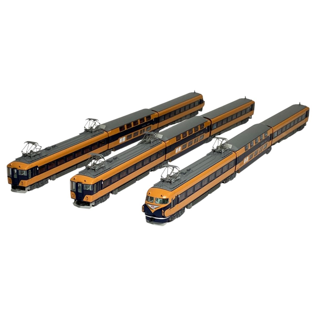 KATO 10 1911 近鉄 10100系 新ビスタカー 三重連 9両セット Nゲージ 鉄道模型 良好