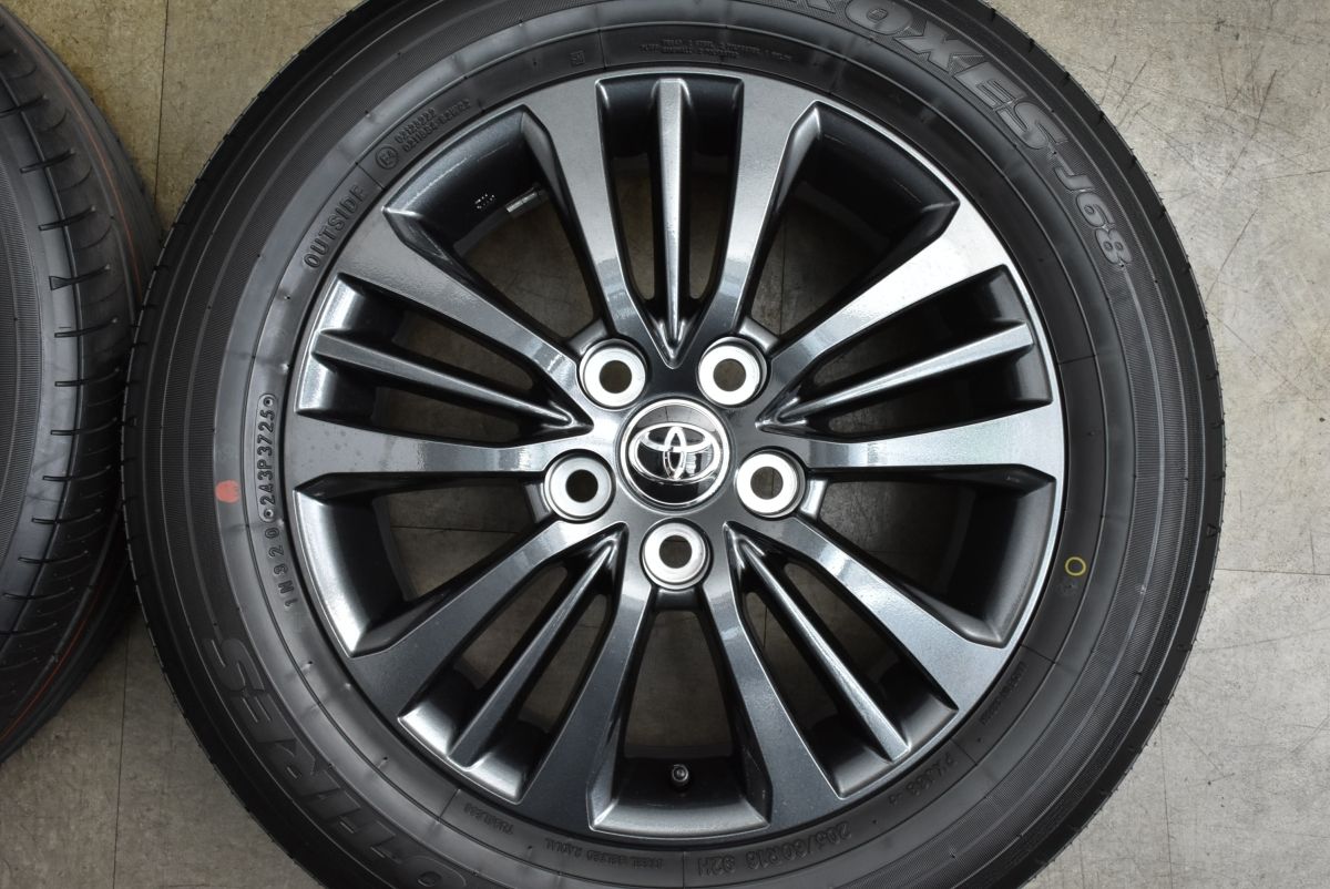  製 新車外し バリ溝 トヨタ 90 ヴォクシー 16 in 6 J 40 PCD 114 3 トーヨー プロクセス 68 205 60 R ノア 納車外し 16インチ タイヤ ホイールセット