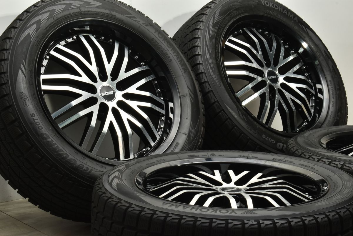 品 DCENTI 19 in 9 J 45 PCD 114 3 ヨコハマ アイスガードG 075 255 55 R レクサス RX 450 h 300 200 t ムラーノ