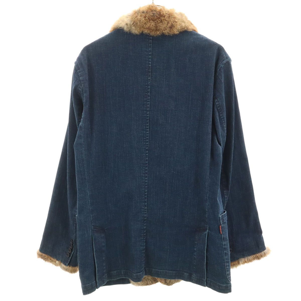 バーバリー メンズ ファー デニムジャケット BURBERRY BLACK LABEL