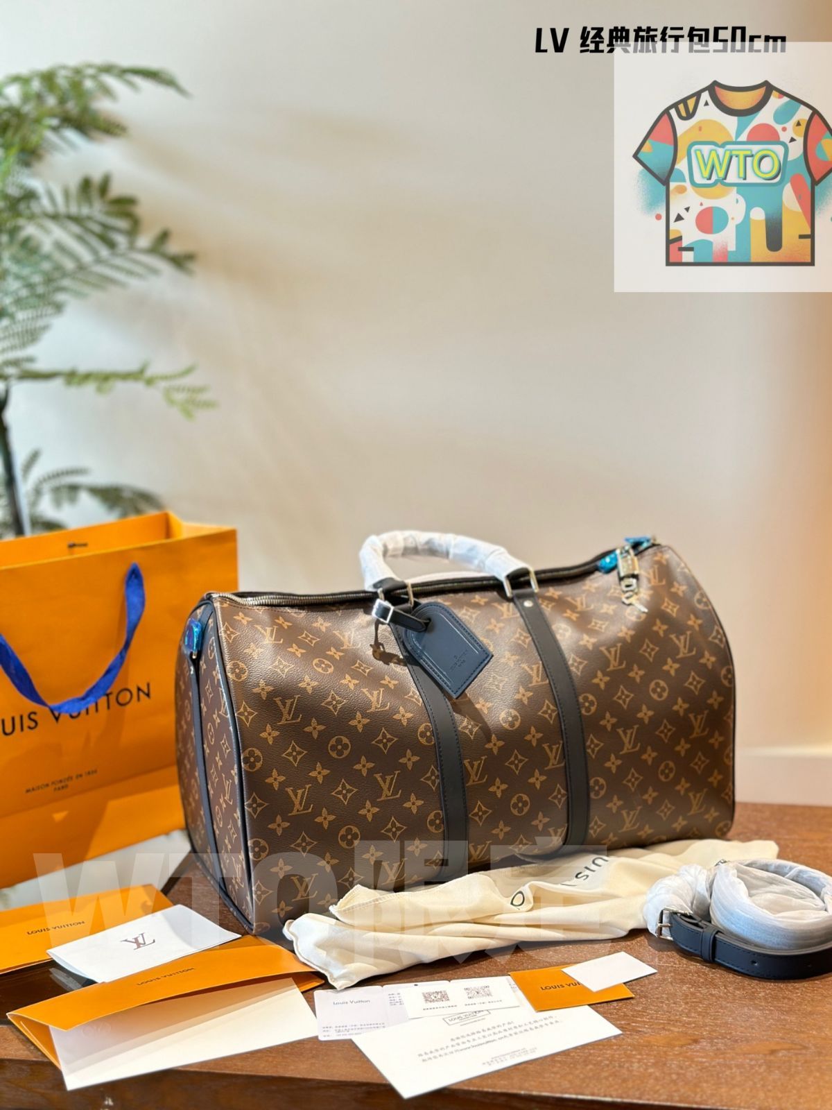 WTO通販 Louis Vuitton ルイ ヴィトン Keepall モノグラム トラベルバッグ 価格 -WTO輸入-HEM 47
