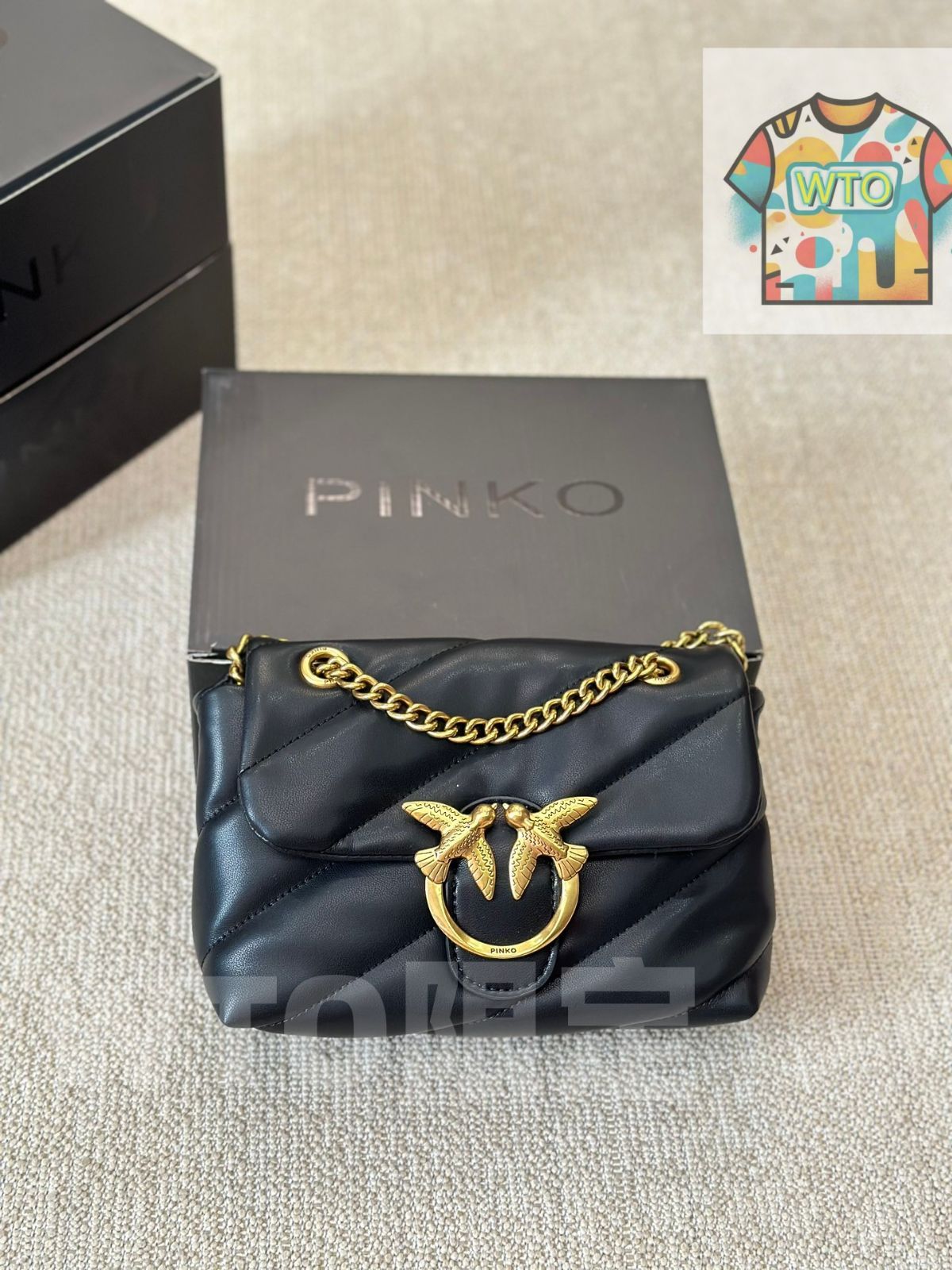 WTO通販 PINKO クラシック ブラック＆ゴールド 在庫 価格 -WTO輸入-YIZ 29