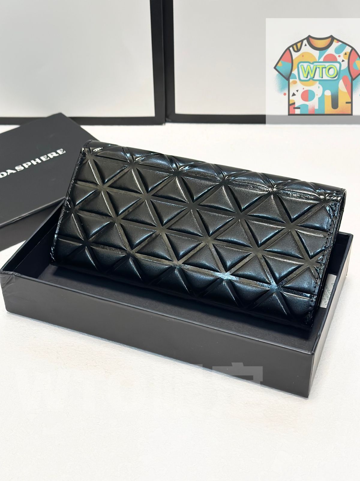 WTO通販 PRADA プラダ ブラック ツーフォール ウォレット 在庫 価格 -WTO輸入-TOD 99