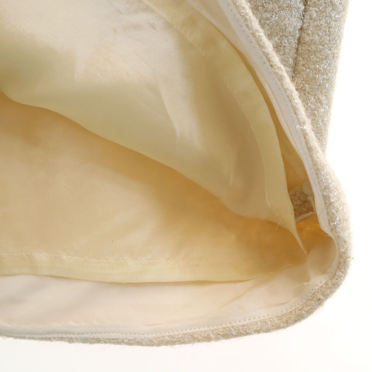 PRADA プラダ ノースリーブ ワンピース 42 アイボリー アンサンブル