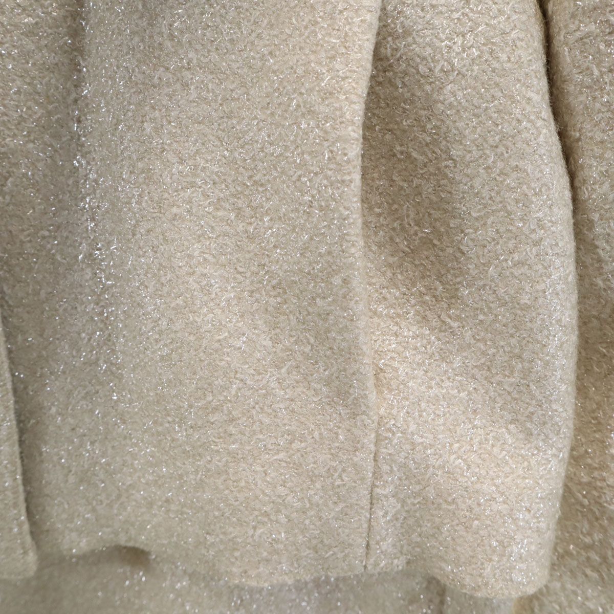 PRADA プラダ ノースリーブ ワンピース 42 アイボリー アンサンブル