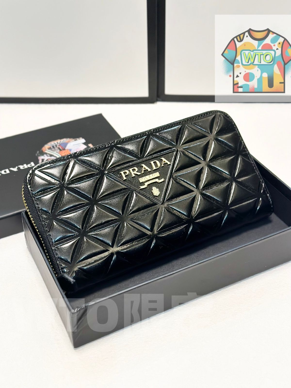 ブラック シングルジッパー