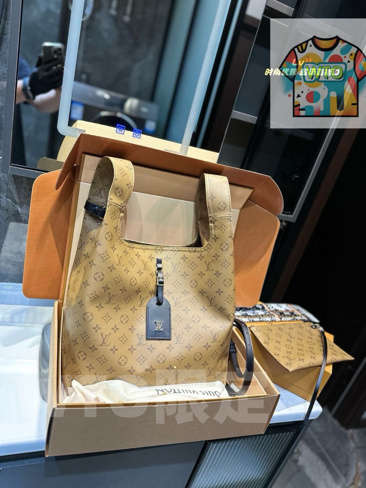 WTO通販 Louis Vuitton ルイ ヴィトン ショーモデル Atlantis バスケットバッグ 価格 -WTO輸入-ICR 20