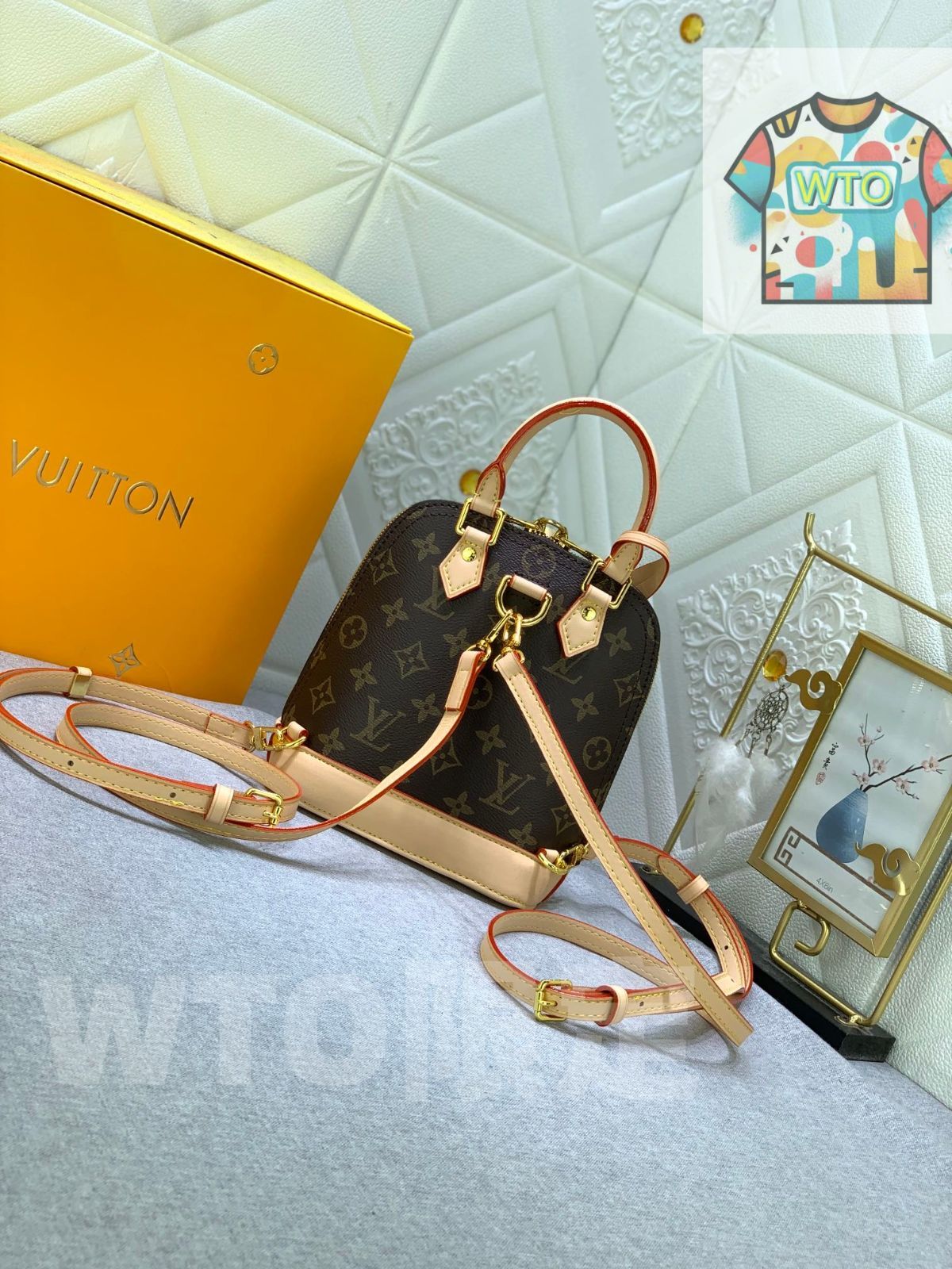 WTO通販 Louis Vuitton ルイ ヴィトン Alma バックパック M 47132 価格 -WTO輸入-UDZ 83