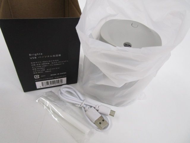  Brighte ELEKI BRUSH 美顔器 電気ブラシ エレキコーム シートマスク ヘアスカルプブラシ パーソナル加湿器 いろいろセット 754-331-9000_1012 美顔器 美容器 ボディ フェイスケア