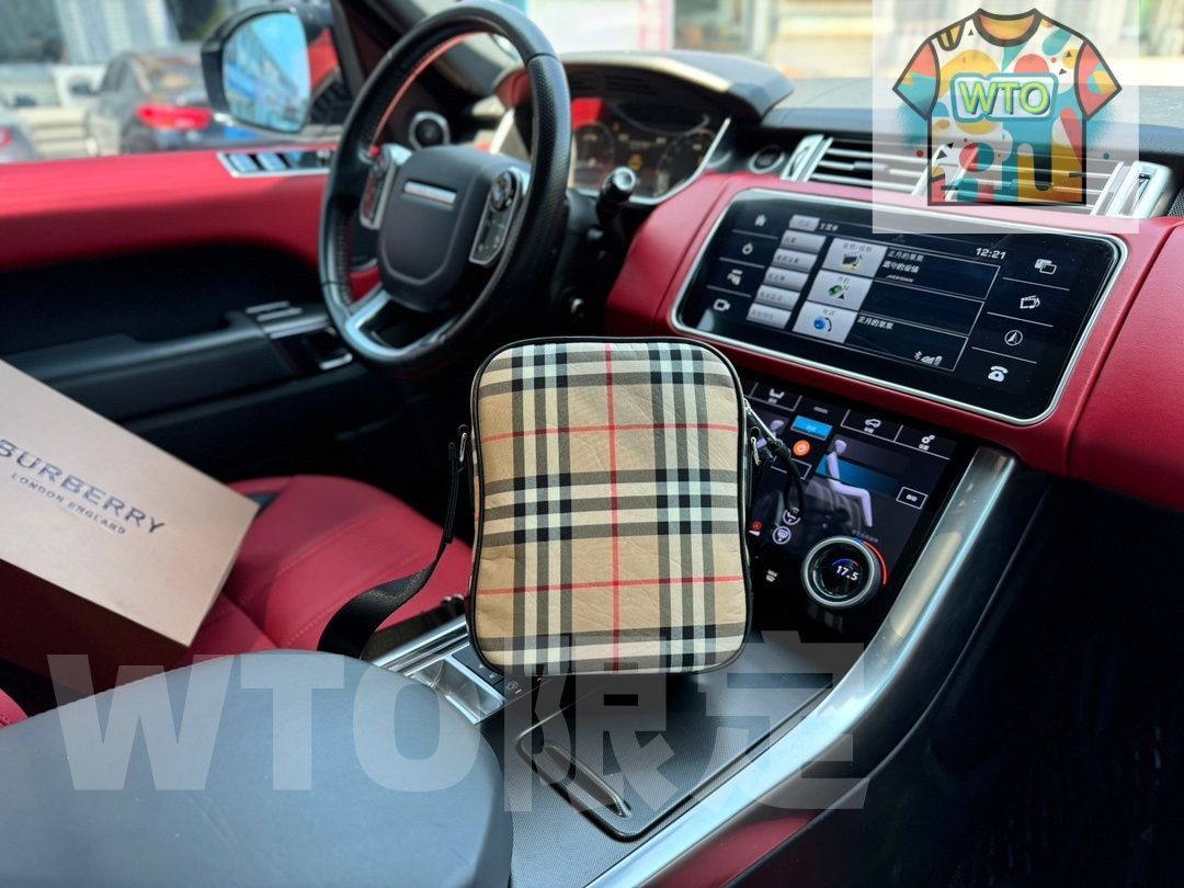 WTO通販 Burberry ヴィンテージ レザーショルダーバッグ サイズの な価格-WTO輸入-PBS 43