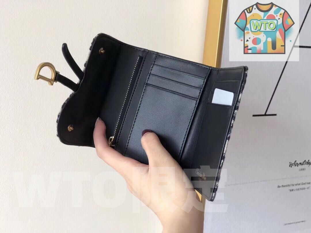  WTO通販 Dior 6812 黒色の な価格 11102 サイズ-WTO輸入-DXT 57 財布 キッズファッション小物