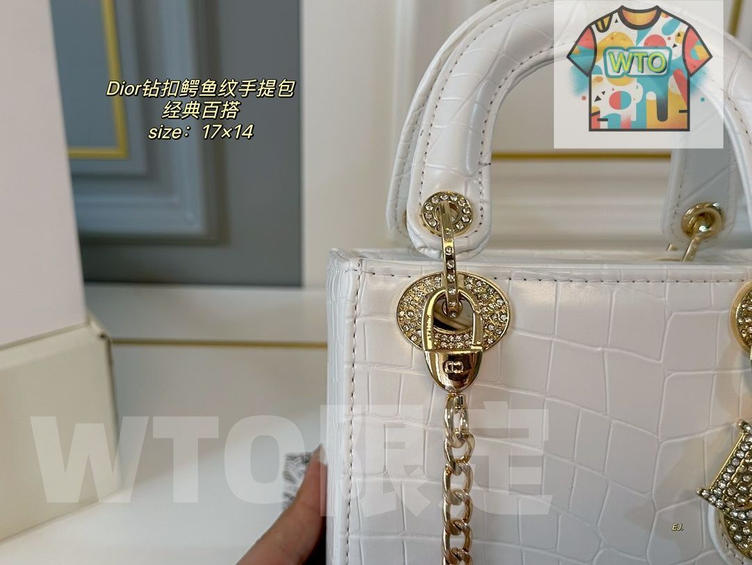  今日 DIOR Lady 満ストーンボタンのハンドバッグ で今の在庫は な価格です -WTO輸入1 ショルダーバッグ バッグ