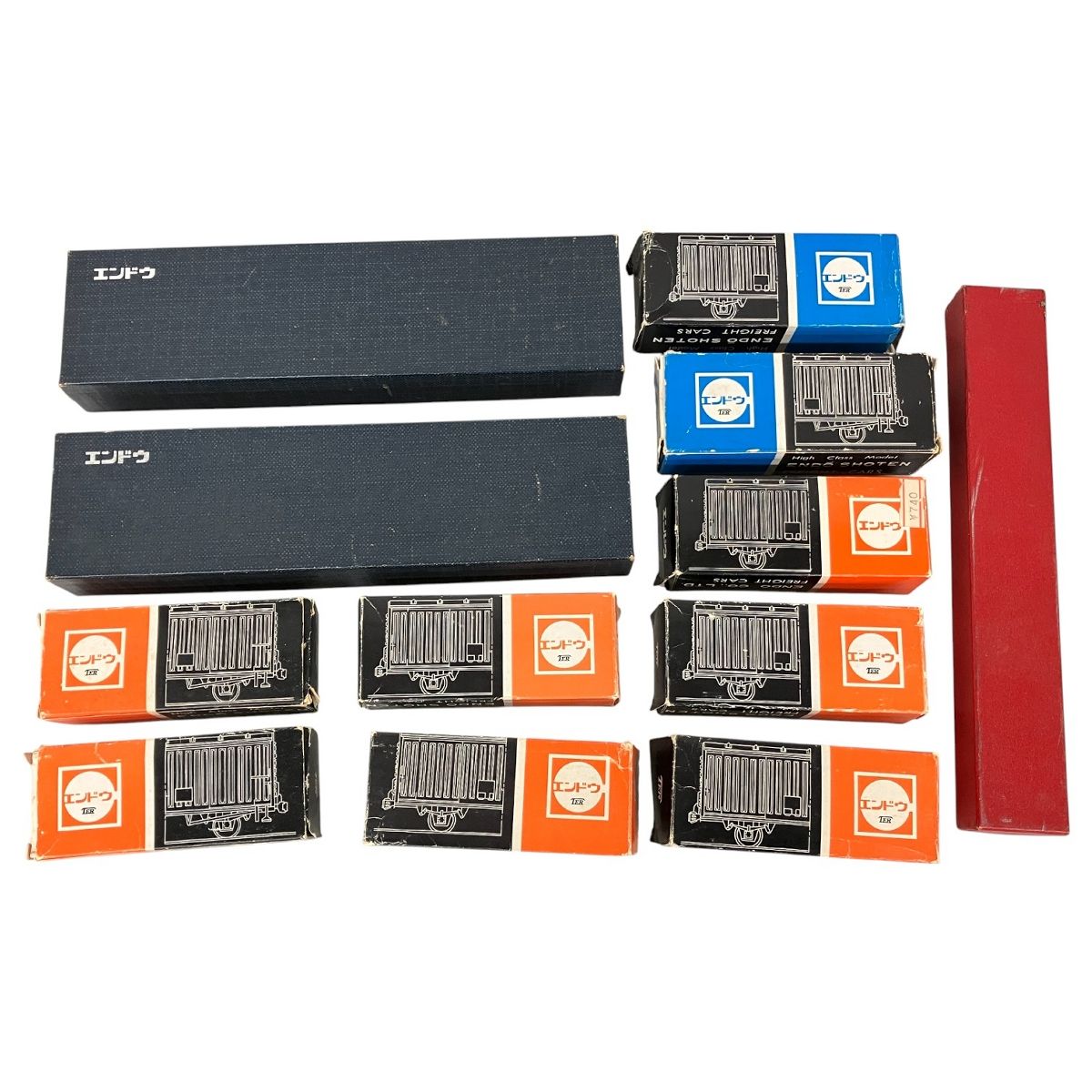 エンドウ 貨車 11点 他 1点 合計 12点 HO ゲージ 鉄道模型 ジャンク