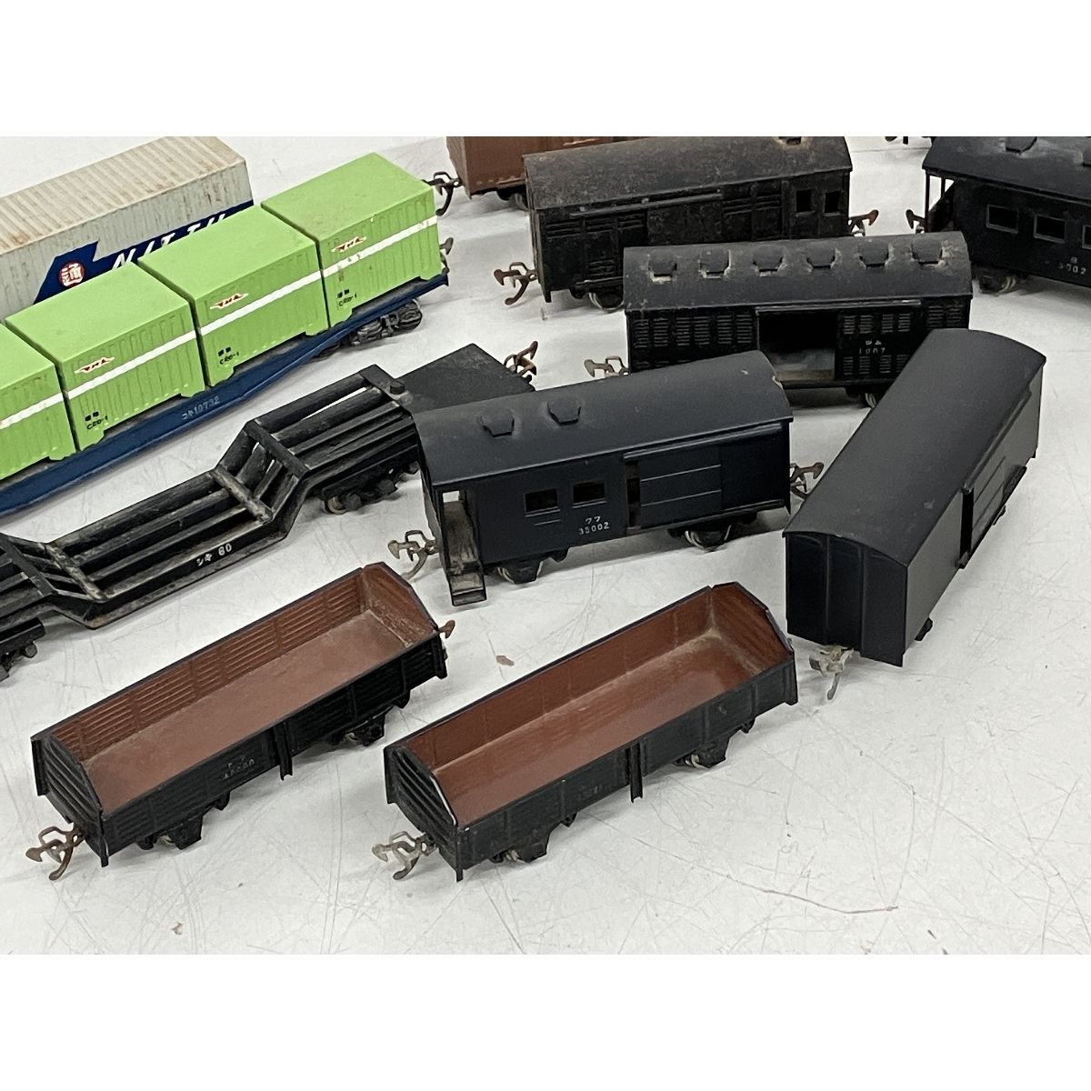 エンドウ 貨車 11点 他 1点 合計 12点 HO ゲージ 鉄道模型 ジャンク