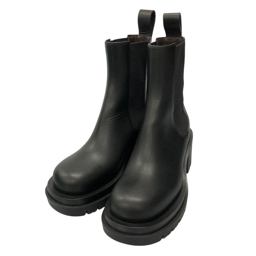 ボッテガヴェネタ ブーツ アンクルブーツ サイドゴア ブラック AFD 6