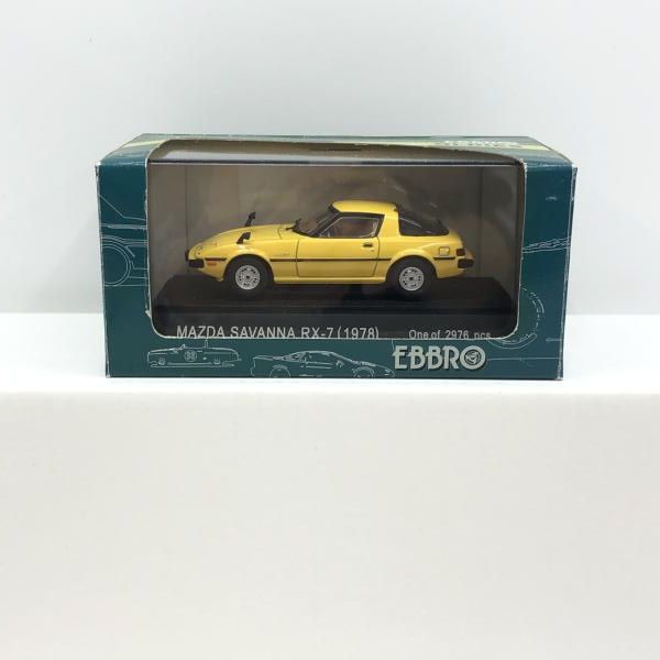 驚きの破格値，安い 【中古】エブロ 149 1/43 マツダ サバンナ RX-7 1978(イエロー) 開封品[97] その他