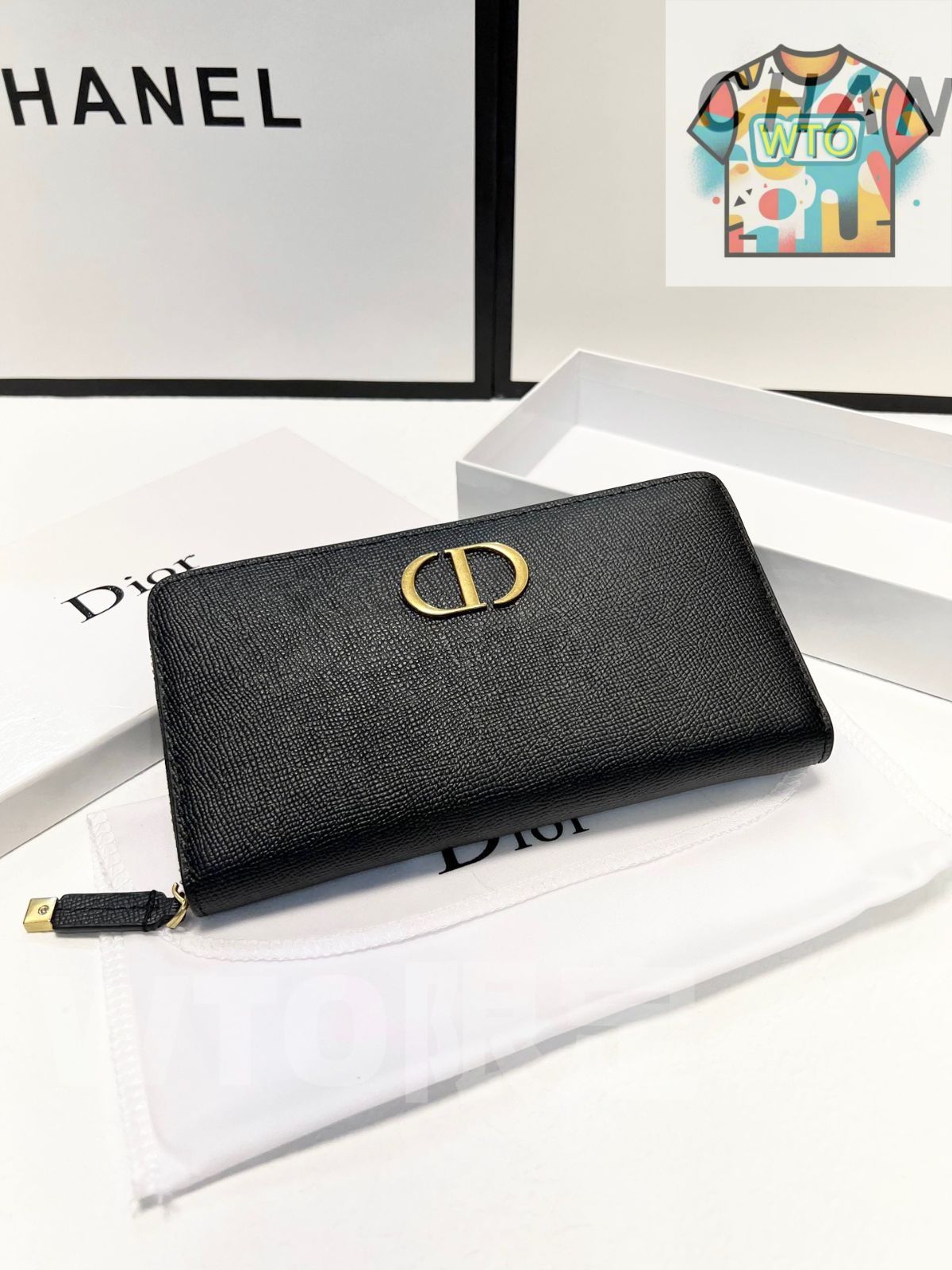 WTO通販 DIOR 爆発のモノジップクラッチ で今の在庫は な価格です -WTO輸入-SED 17