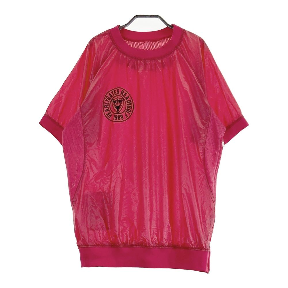 サイズ 4 PEARLY GATES パーリーゲイツ ナイロン 半袖スニードジャック ピンク系 240101549928 ゴルフウェア メンズ ストスト