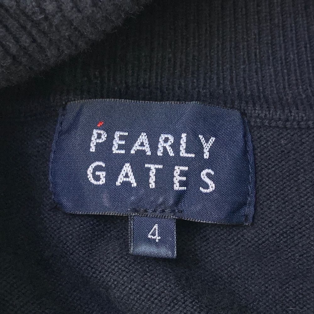 サイズ：4 PEARLY GATES パーリーゲイツ タートルネック ニット