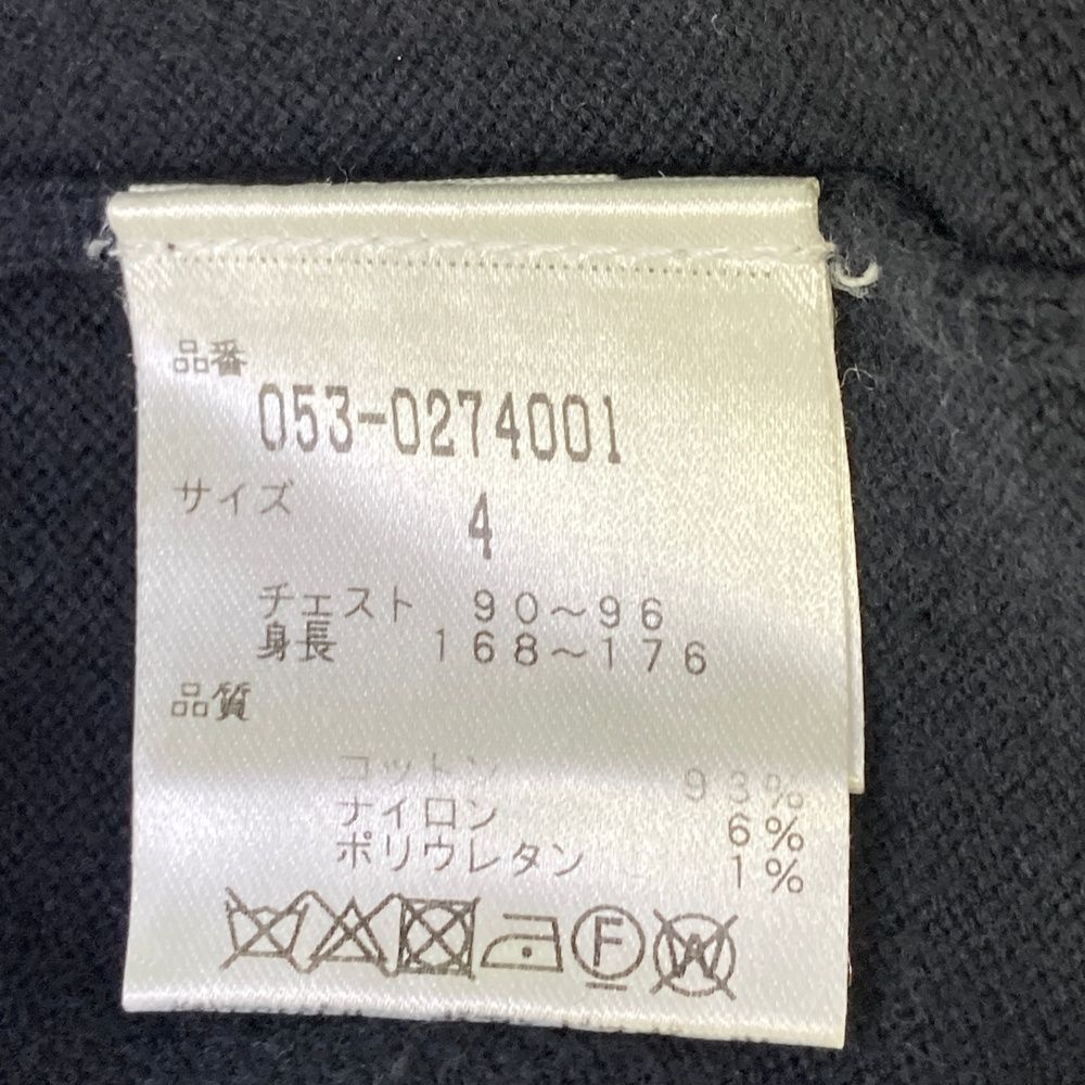 サイズ：4 PEARLY GATES パーリーゲイツ タートルネック ニット