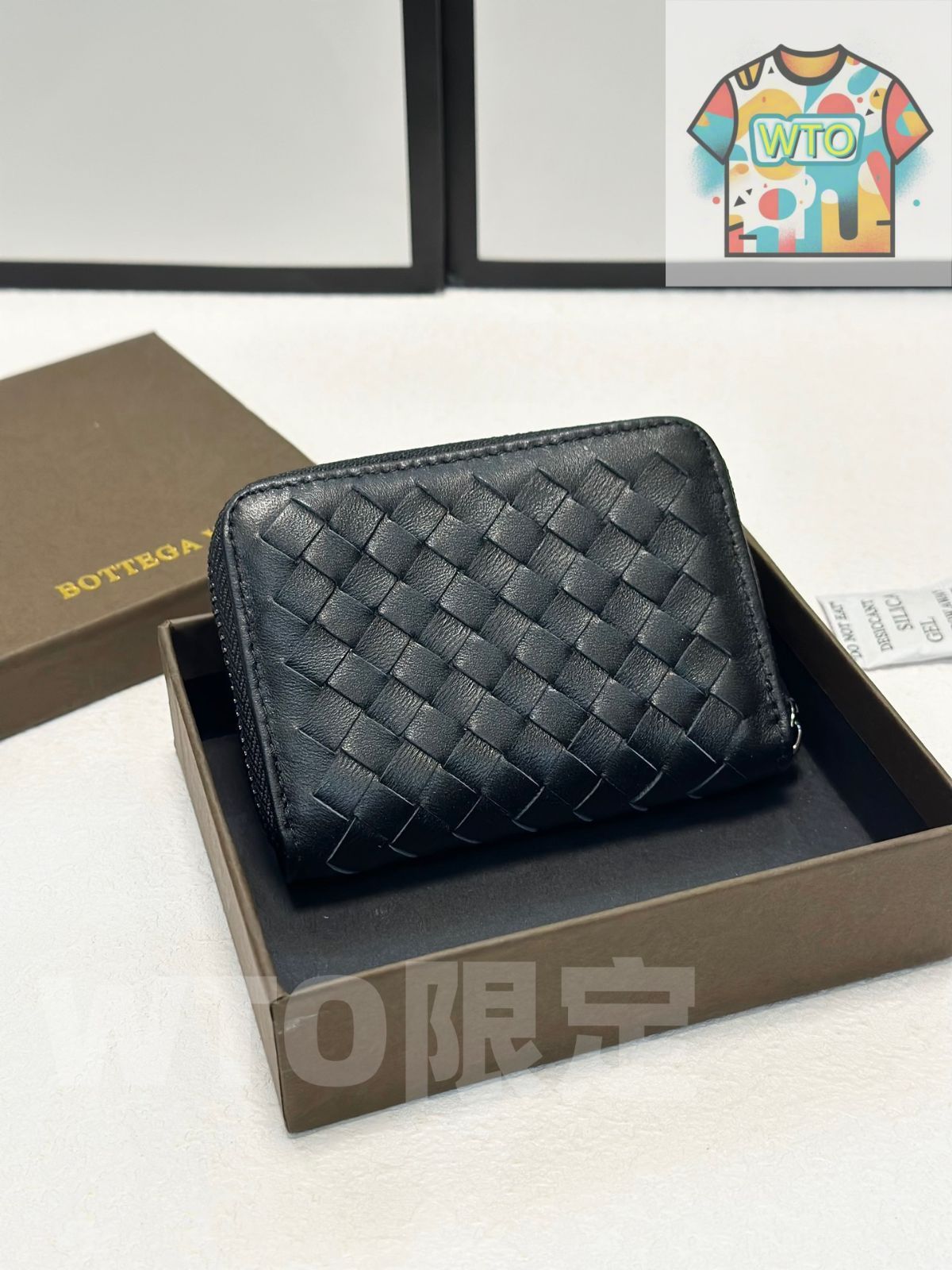 WTO通販 純皮カードケース 黒の な価格 10 x 9 サイズ-WTO輸入-GVK 24