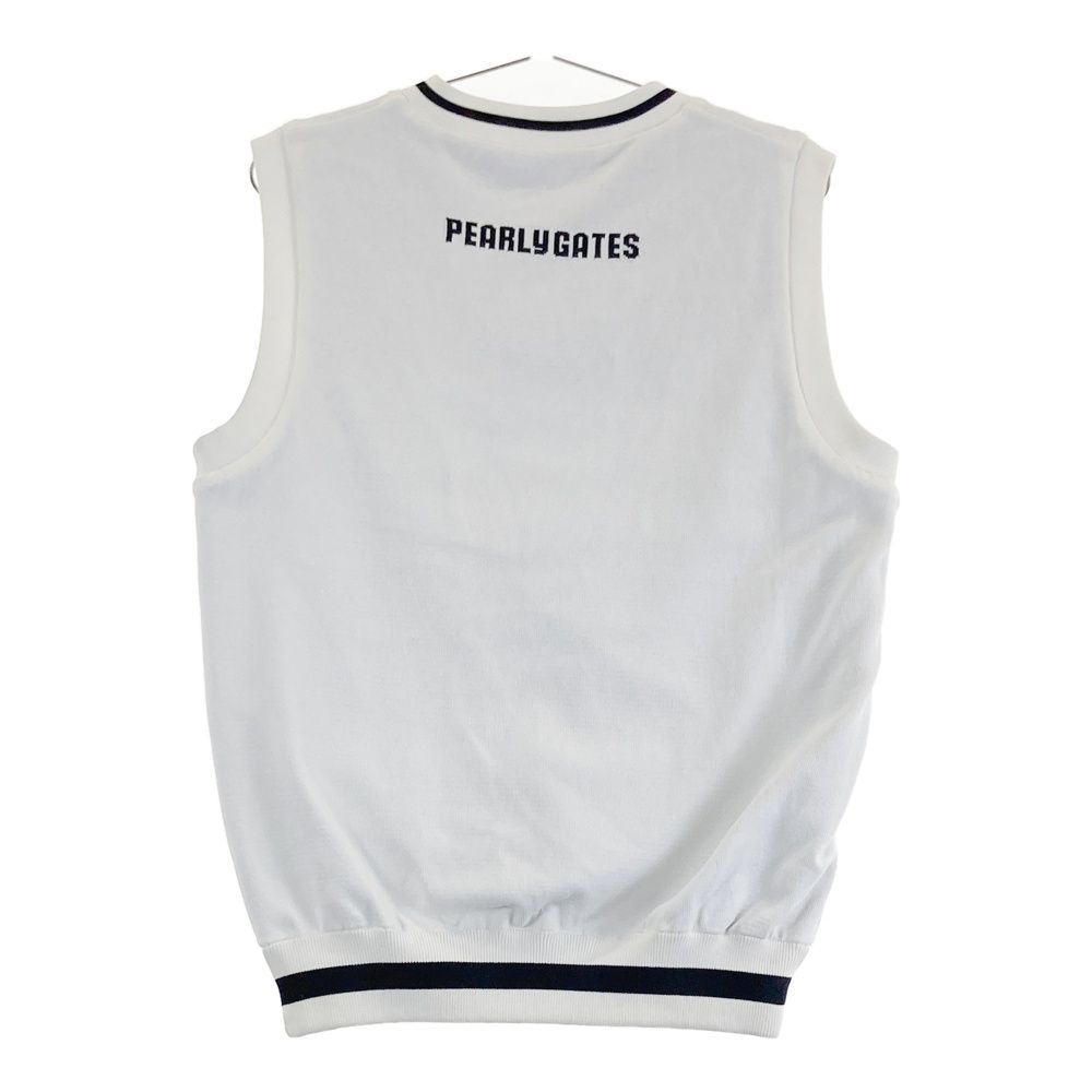 サイズ：4 PEARLY GATES パーリーゲイツ リバーシブル ニットベスト