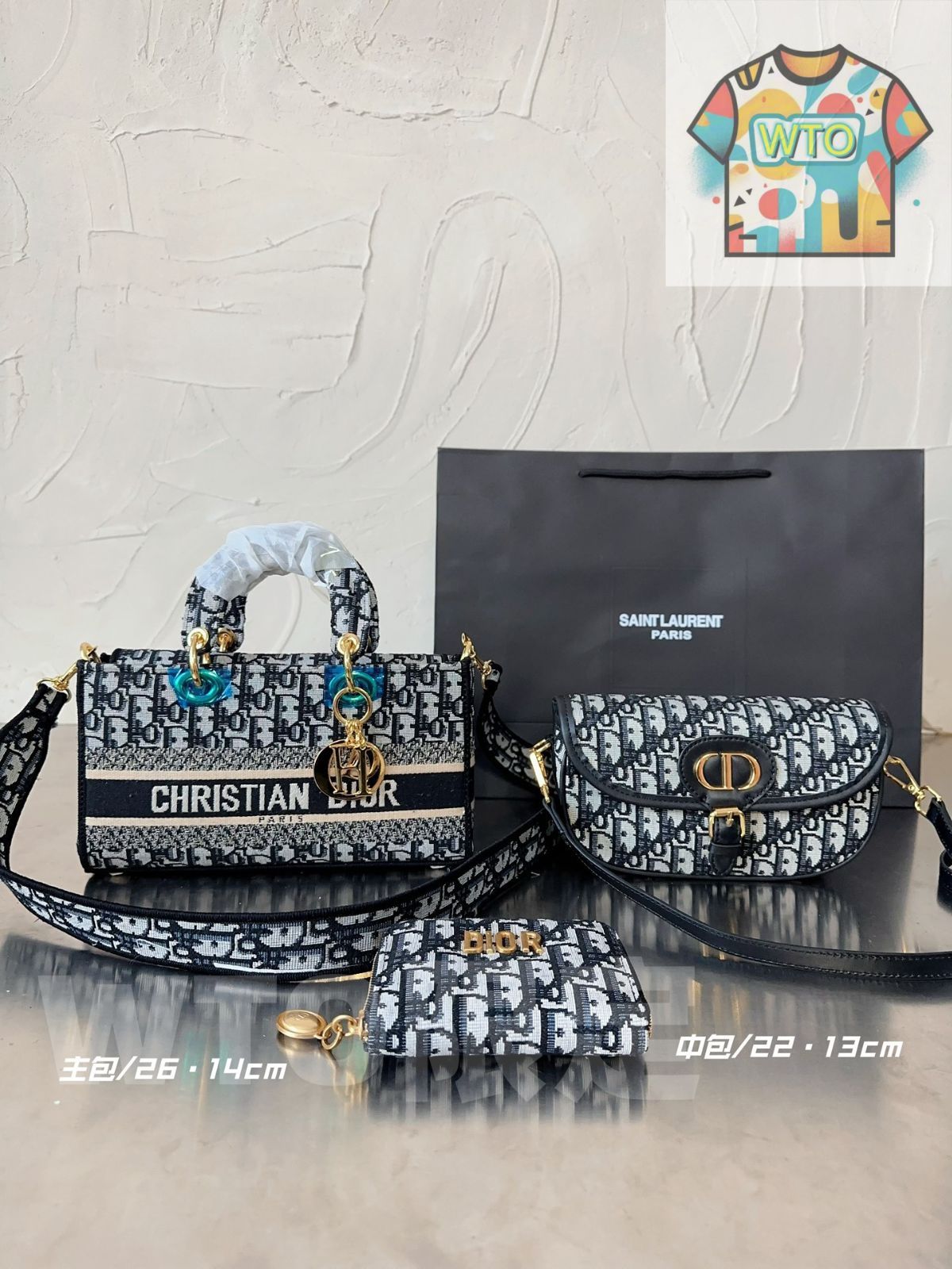  今日 ディオール 3 点セット 在庫の な価格-WTO輸入1 ショルダーバッグ バッグ