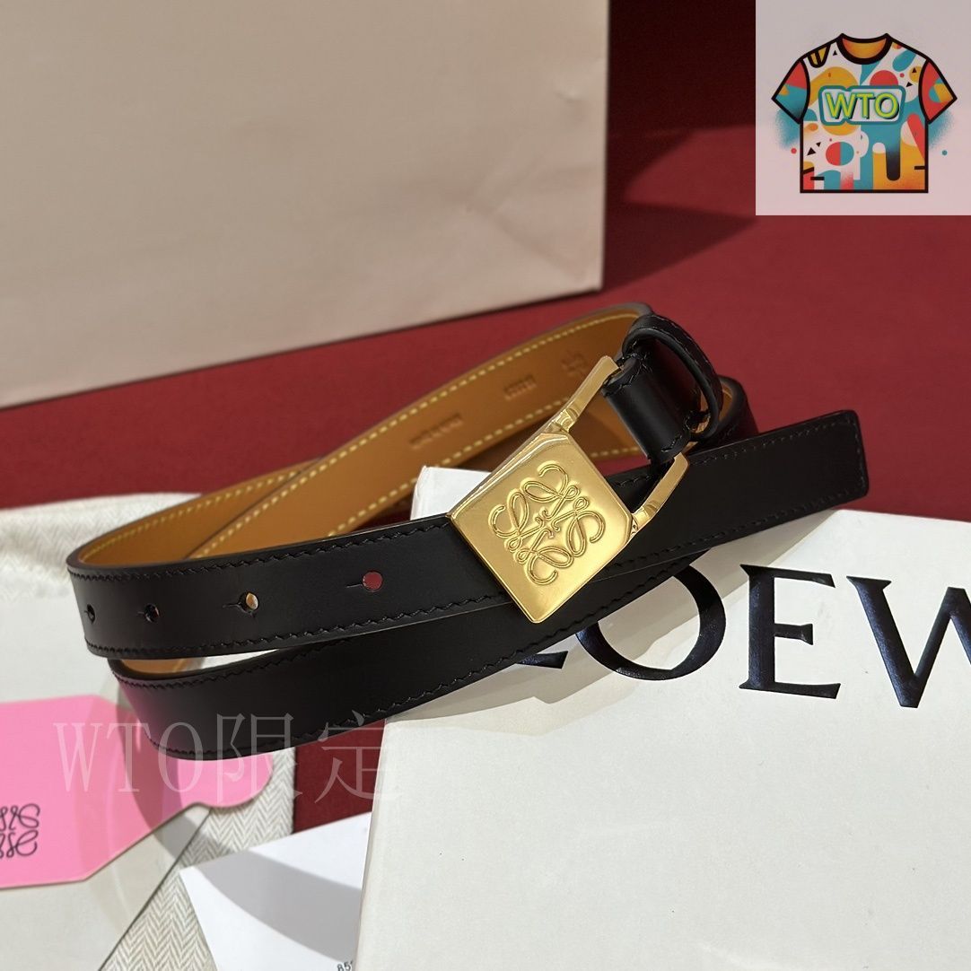 今日 Loewe スムースレザー Amazona ロックベルト