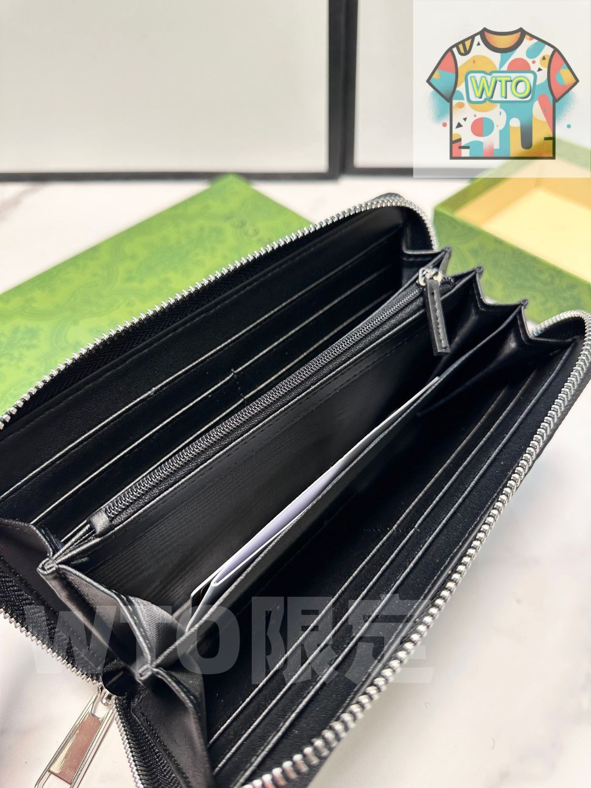  WTO通販 GUCCI グッチ ブラック 20 x 10 バッグ 価格-WTO輸入-VVO 24 財布 キッズファッション小物