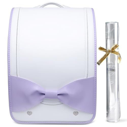 ランドセル 女の子 最新アナイスモデル ツヤありパール生地 A 4フラットファイル対応 軽量大容量女子 パープル ピンク ホワイト 儿童 包 小学校 入学祝い ギフト 25 aa 62 2