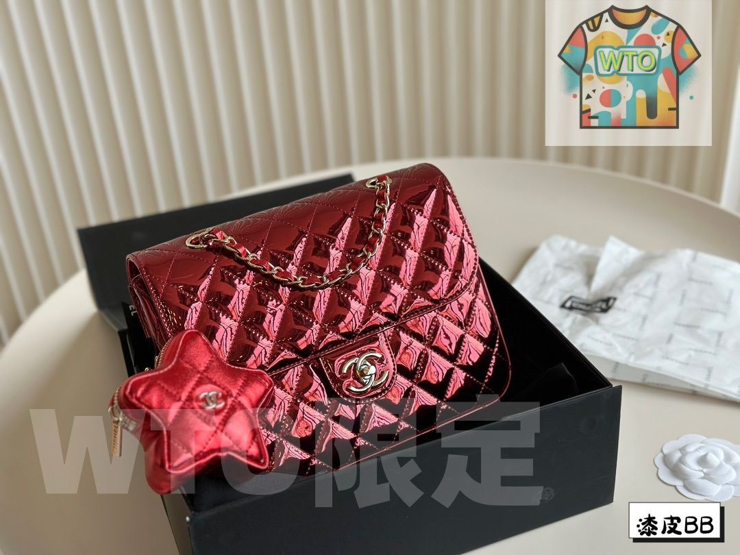 CHANEL 今日 双子星ダブルショルダーバッグ~