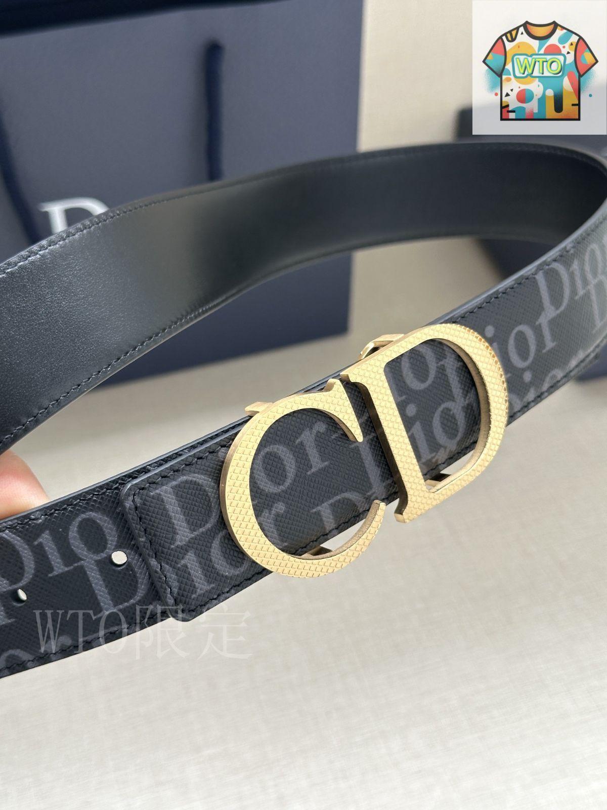 今日 Dior ディオール ダブルフェイス ベルト