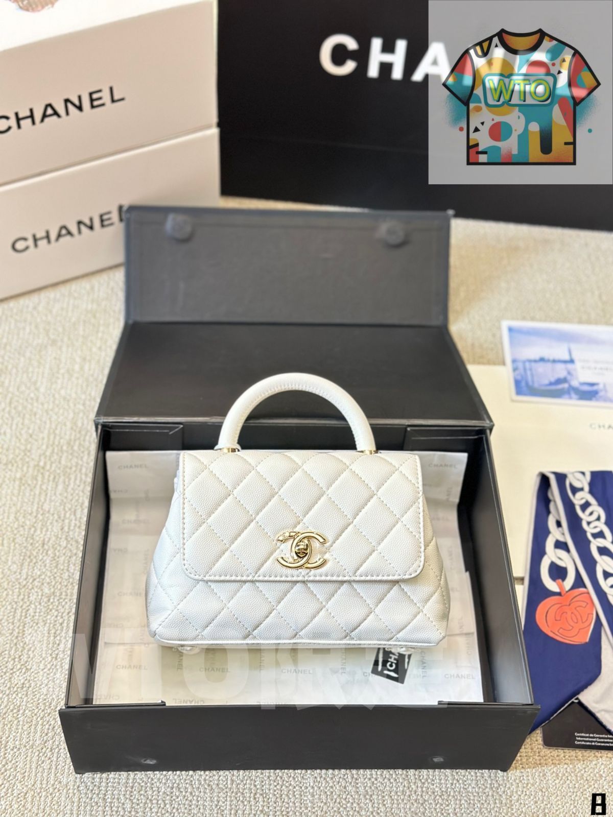  今日 Chanel Coco Handle ハンドバッグ 在庫 の な価格です トートバッグ バッグ