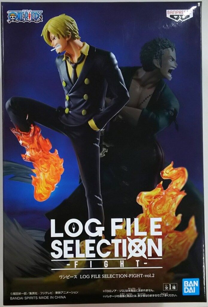 未開封❗LOG FILE SELECTION 【FIGHT】サンジ ゾロ 数量2セット 未開封 ワンピース LOG FILE SELECTION-FIGHT-vol.1 vol.2