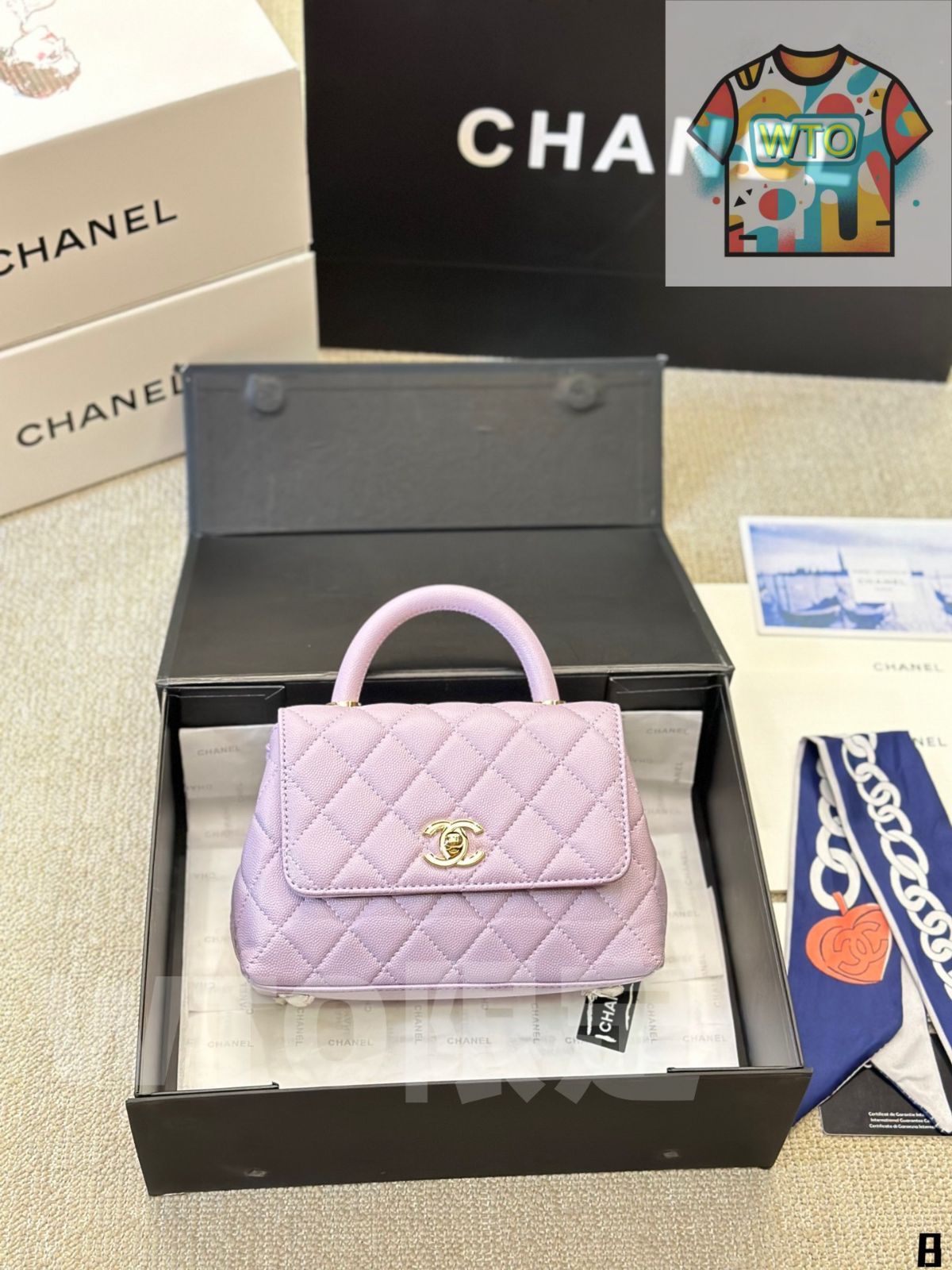 今日 Chanel Coco Handle ハンドバッグ 在庫 の な価格です