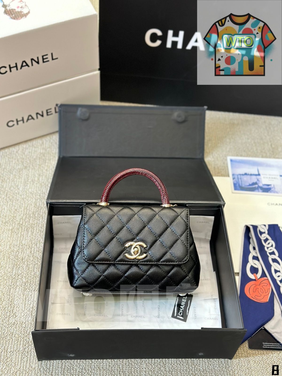 今日 Chanel Coco Handle ハンドバッグ 在庫 の な価格です