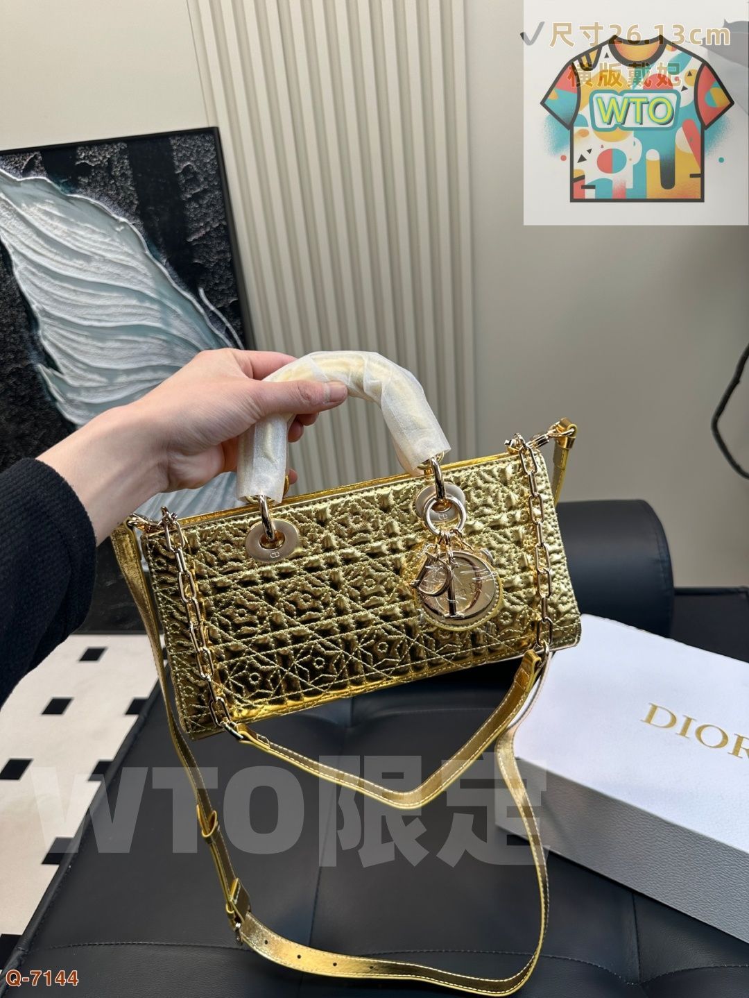  Dior のレーザー Lady-Life バッグ DiorLady-Life トートバッグ バッグ