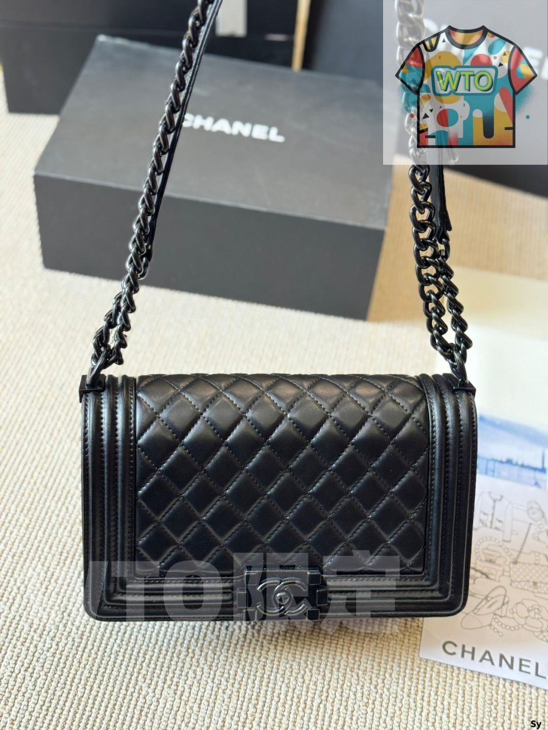 菱型格子ママバッグ