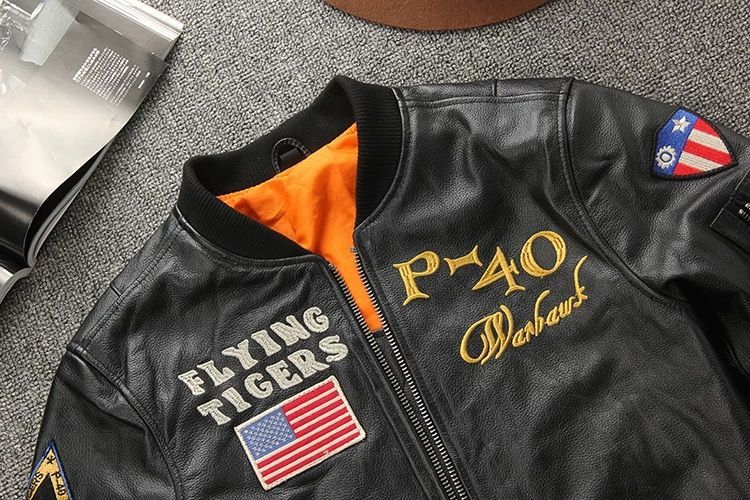 本革レザージャケット MA-1