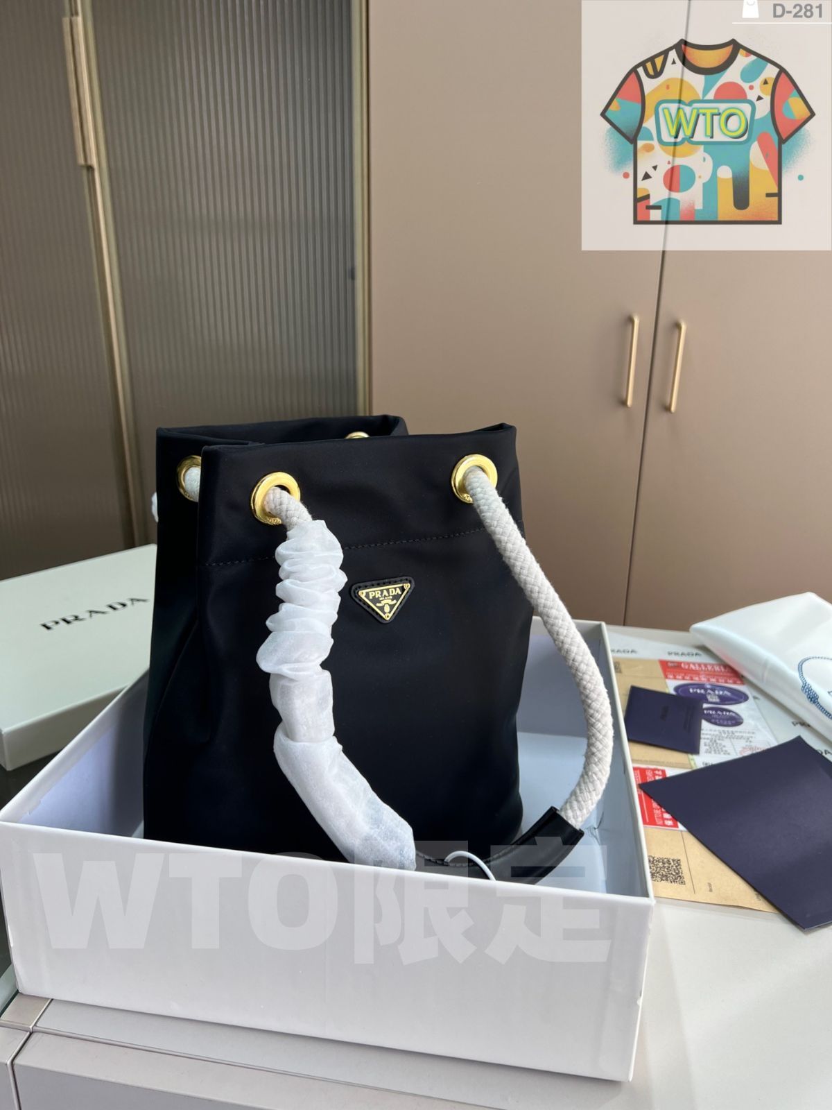  PRADA 2025 年春夏季 バケットトートバッグ トートバッグ バッグ