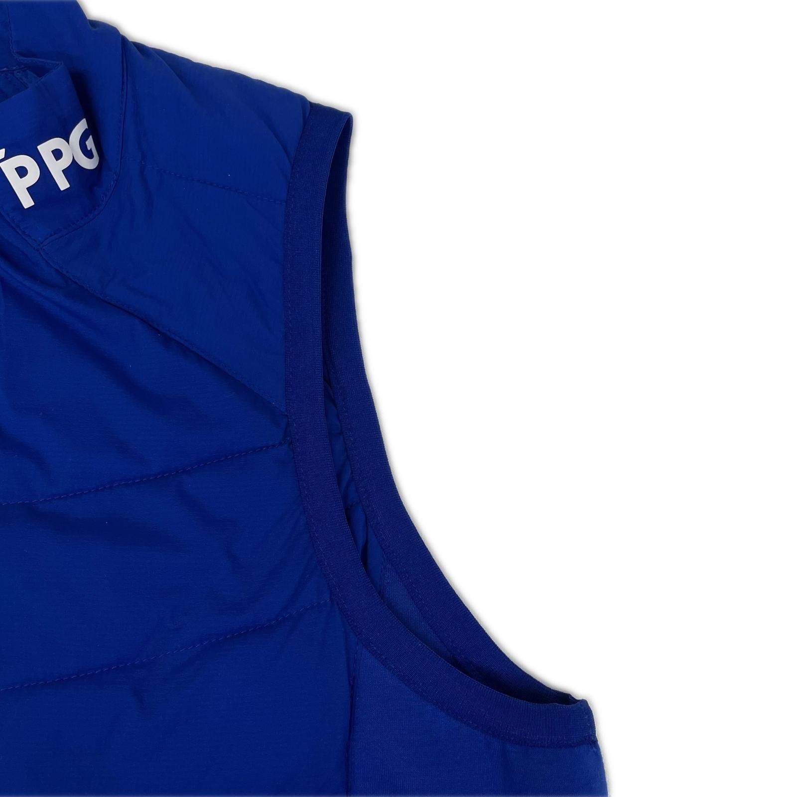 未使用品 レディース パーリーゲイツ PEARLY GATES ベスト 1(M) 青