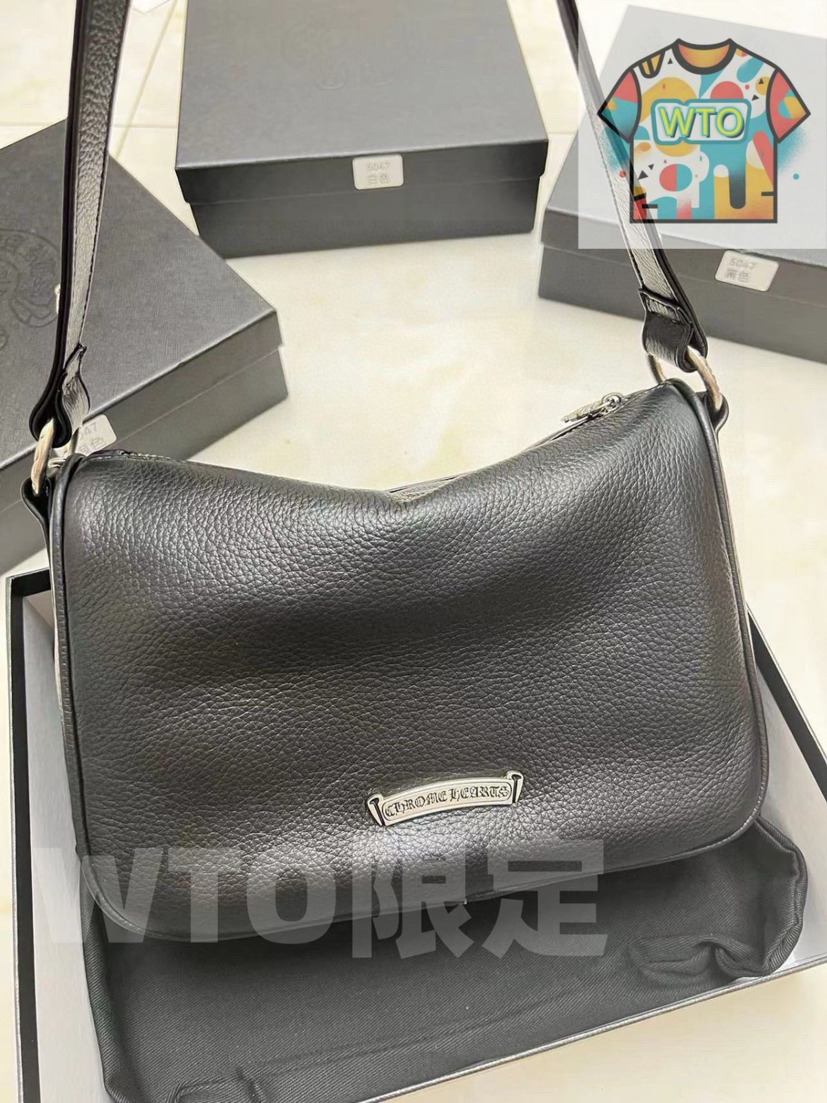 【おすすめ】 高品質版 Chrome Hearts クロム ハーツ チキンナゲットバッグ パッケージ付き オリジナル吊り飾り付き