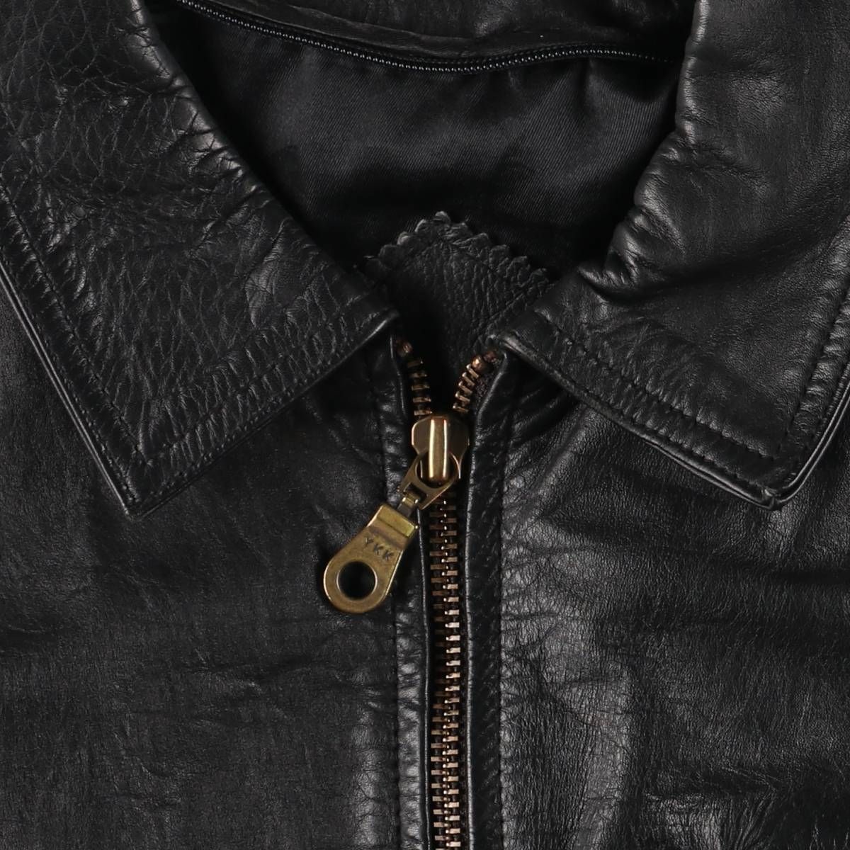 古着 ARTURO レザーブルゾンタイプ メンズM相当/eaa559035