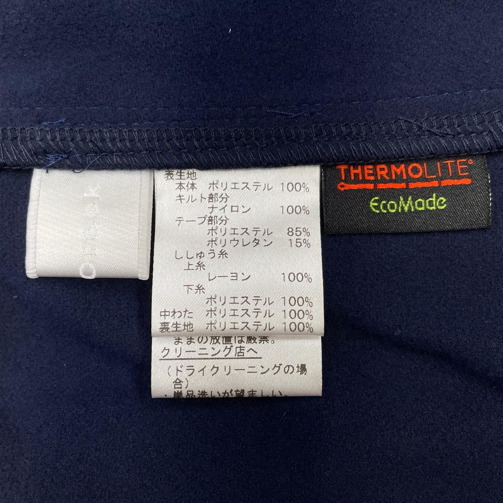  レディース ヒールクリーク HEAL CREEK スカート 40 M 紺 ネイビー 銀色裏地 裏微起毛 中綿入り スカート レディースウェア