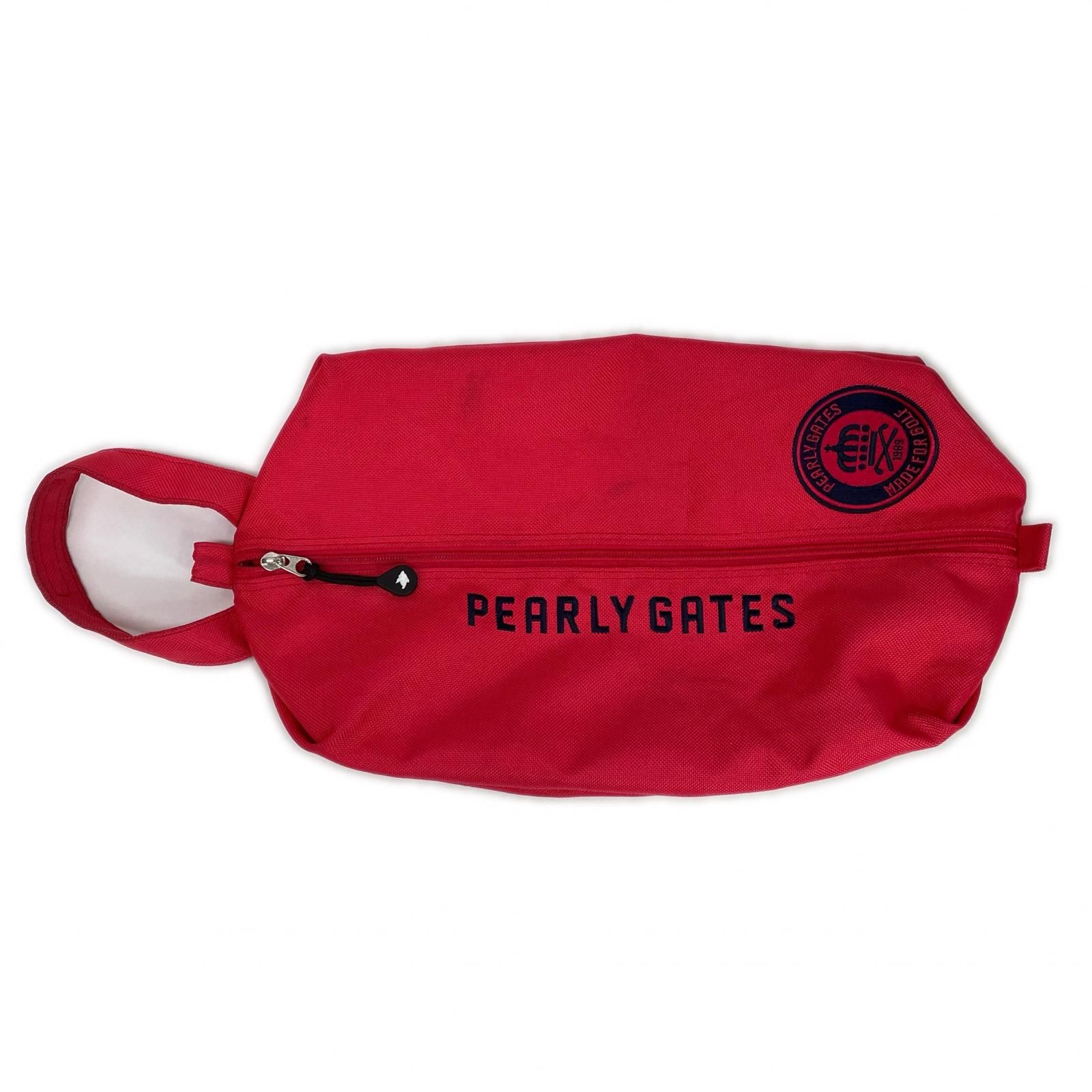 中古 パーリーゲイツ PEARLY GATES シューズケース ピンク メーカー