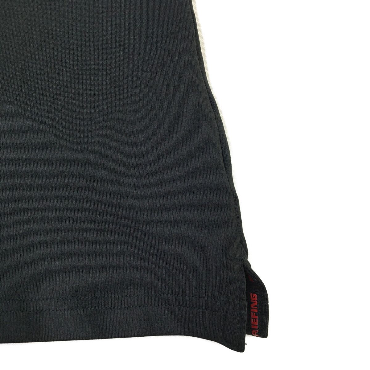  レディース ブリーフィング BRIEFING ノースリーブ L 黒 ブラック モックネック シャツ レディースウェア