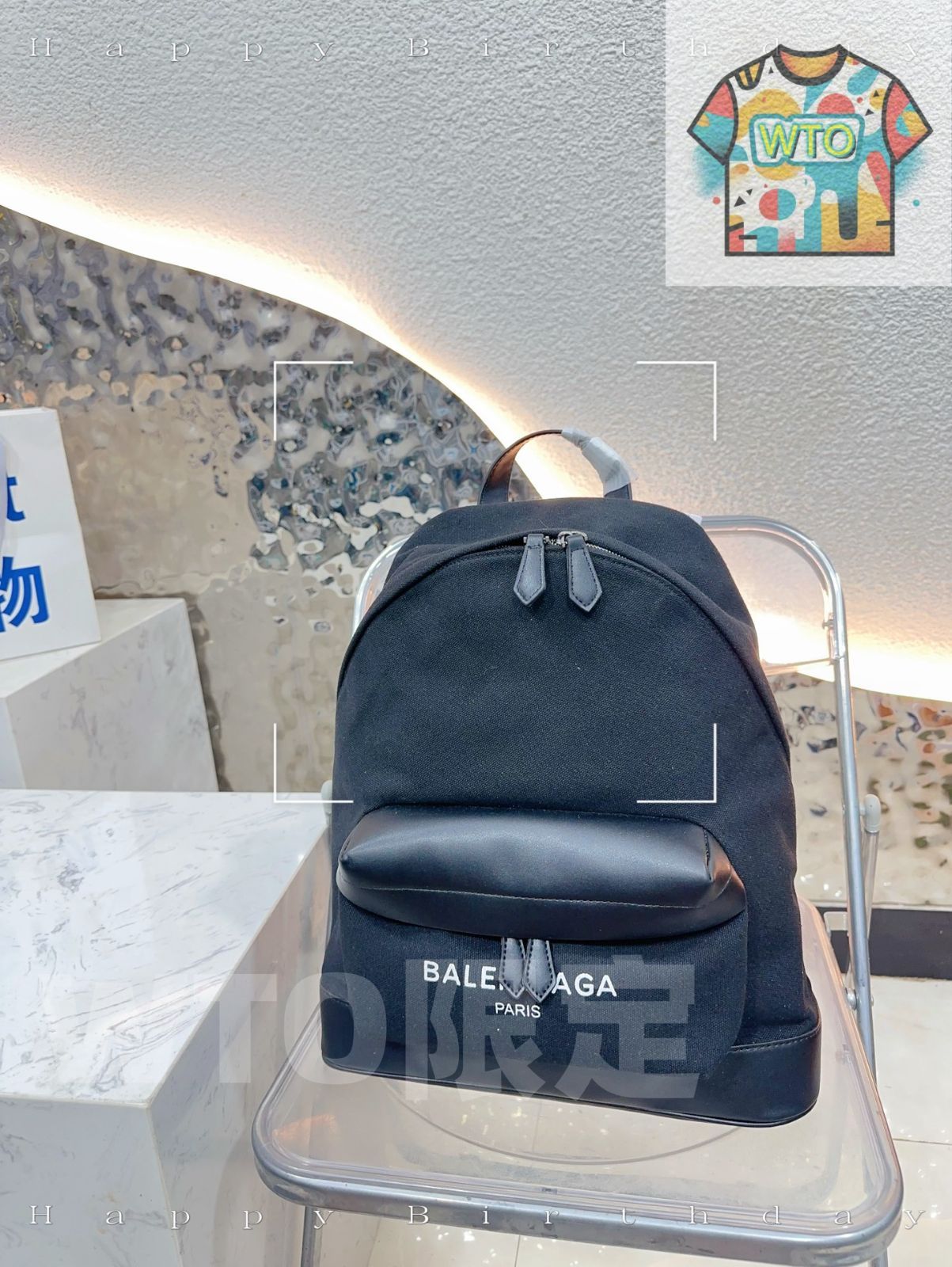 クラバ男女兼用大容量ダブルショルダーバッグ