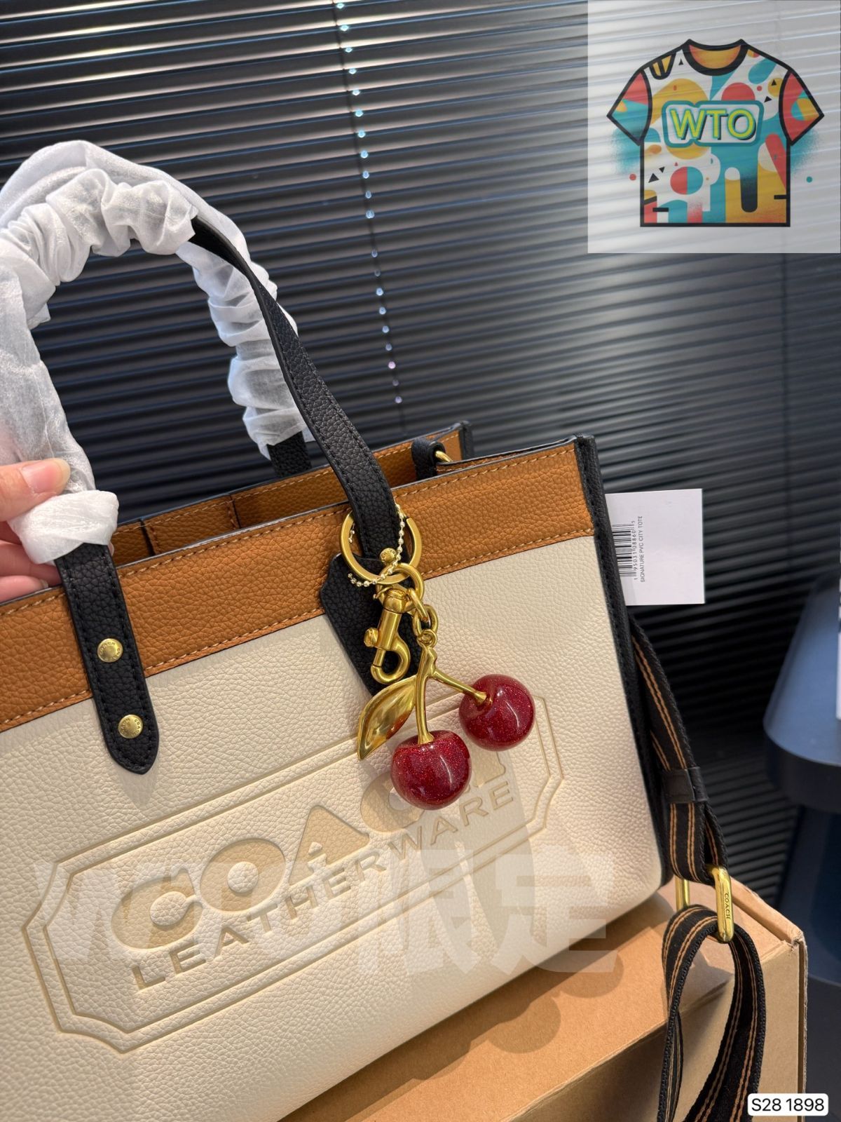 コーチのトートバッグ