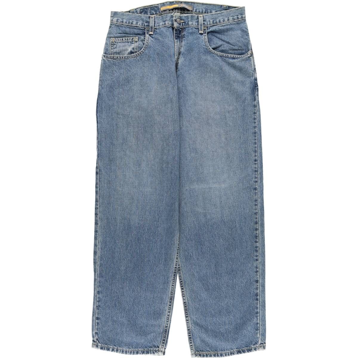 古着 00年代 リーバイス Levi s SILVER TAB シルバータブ BAGGY FIT バギーフィット テーパードデニムパンツ メンズw34相当 evb030834